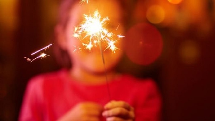 Negocios fugaces de navidad pirotecnia