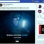 Publicaciones en redes sociales