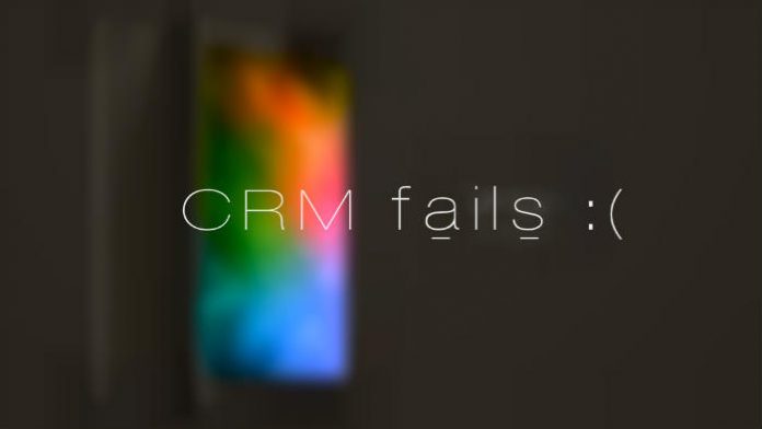 Fallos del CRM Fallos del CRM