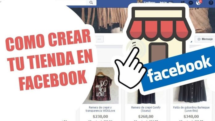 crear una tienda virtual en Facebook