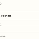 google calendar zapier