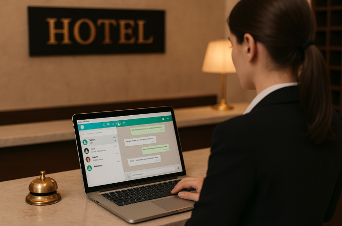 whatsapp en hoteles