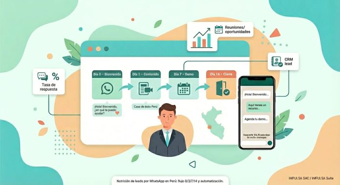 Cómo hacer nutrición por WhatsApp en Perú: flujos, mensajes y automatización Cómo hacer nutrición por WhatsApp en Perú: flujos, mensajes y automatización