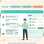 Cómo calificar leads por WhatsApp en Perú: preguntas, flujos y automatización