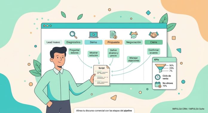 cómo alinear el discurso comercial con etapas del pipeline