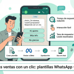 Cómo mejorar tu tasa de cierre usando plantillas de WhatsApp con botones Quick-Reply Cómo mejorar tu tasa de cierre usando plantillas de WhatsApp con botones Quick-Reply