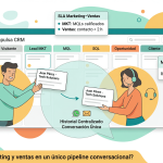 ¿Cómo alinear marketing y ventas en un único pipeline conversacional?