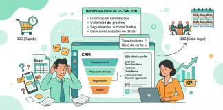 ¿Qué tan importante es el uso de un CRM en una empresa B2B?