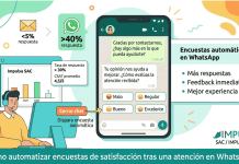 ¿Cómo automatizar encuestas de satisfacción tras una atención en WhatsApp?