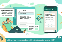 ¿Cómo enviar mensajes de bienvenida automáticos a tus leads del CRM? ¿Cómo enviar mensajes de bienvenida automáticos a tus leads del CRM?
