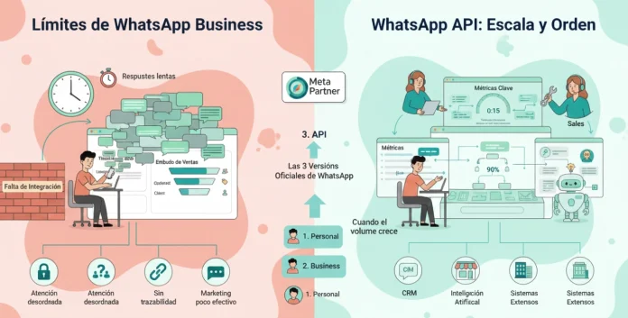 whatsapp api no es para todos