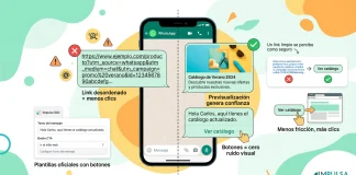 ¿Cómo compartir links por WhatsApp sin que se vean desordenados?