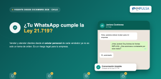 Whatsapp en la Ley 21.719