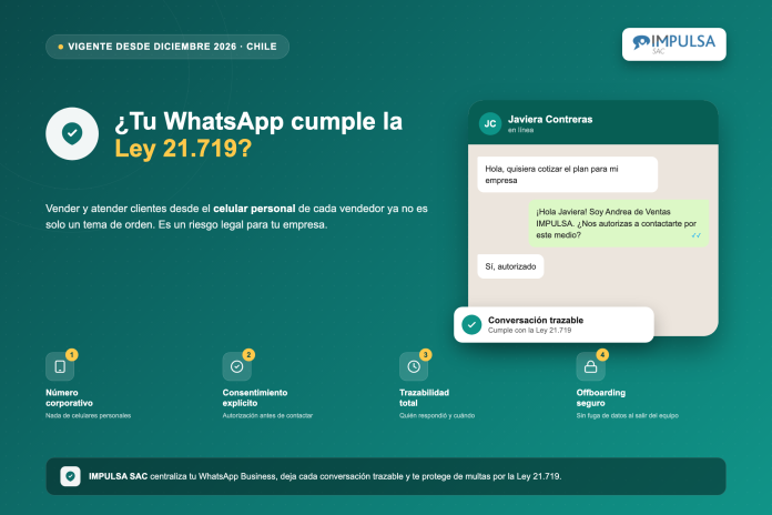 Whatsapp en la Ley 21.719 Whatsapp en la Ley 21.719