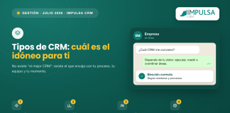 Tipos de CRM: ¿cómo elegir el idóneo para tu empresa?