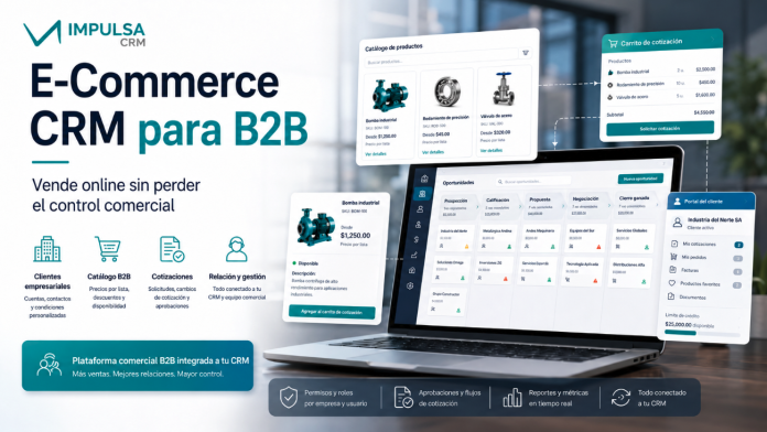 ecommerce crm b2b
