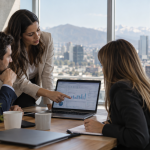Equipo B2B analizando una campaña de inteligencia artificial y oportunidades comerciales en Latinoamérica